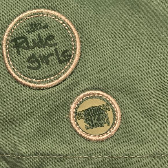 Vintage Ben Sherman "Too Much 2 Young" XL Embellished Military Jacket Punk Ska - Picture 10 of 16